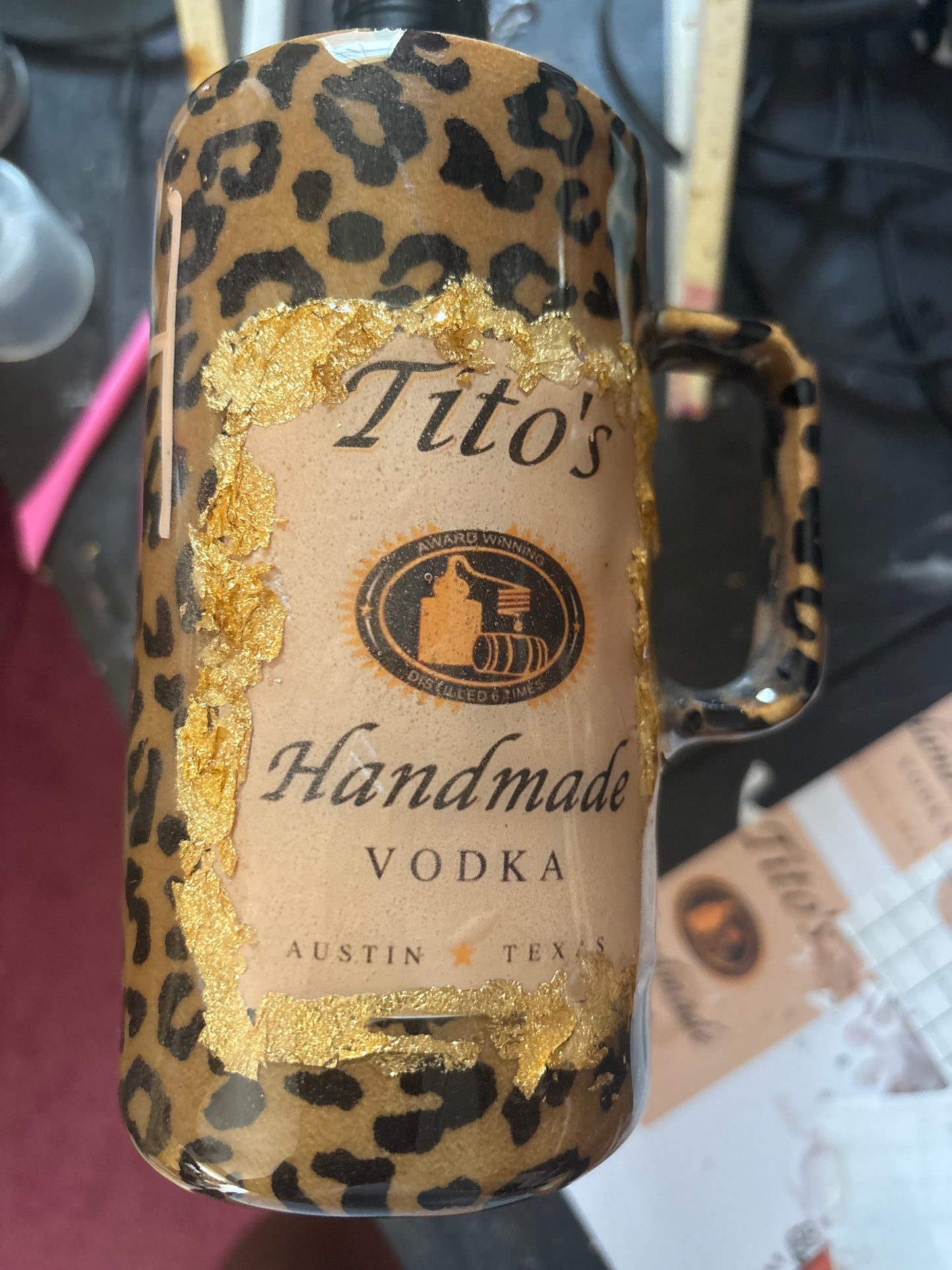 Custom 20oz handle tumbler