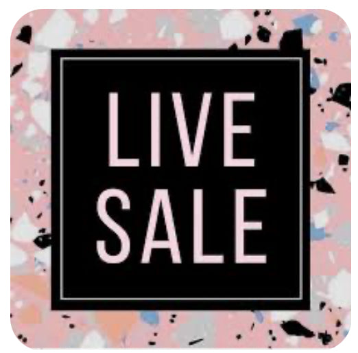 Live Sale on Apparel