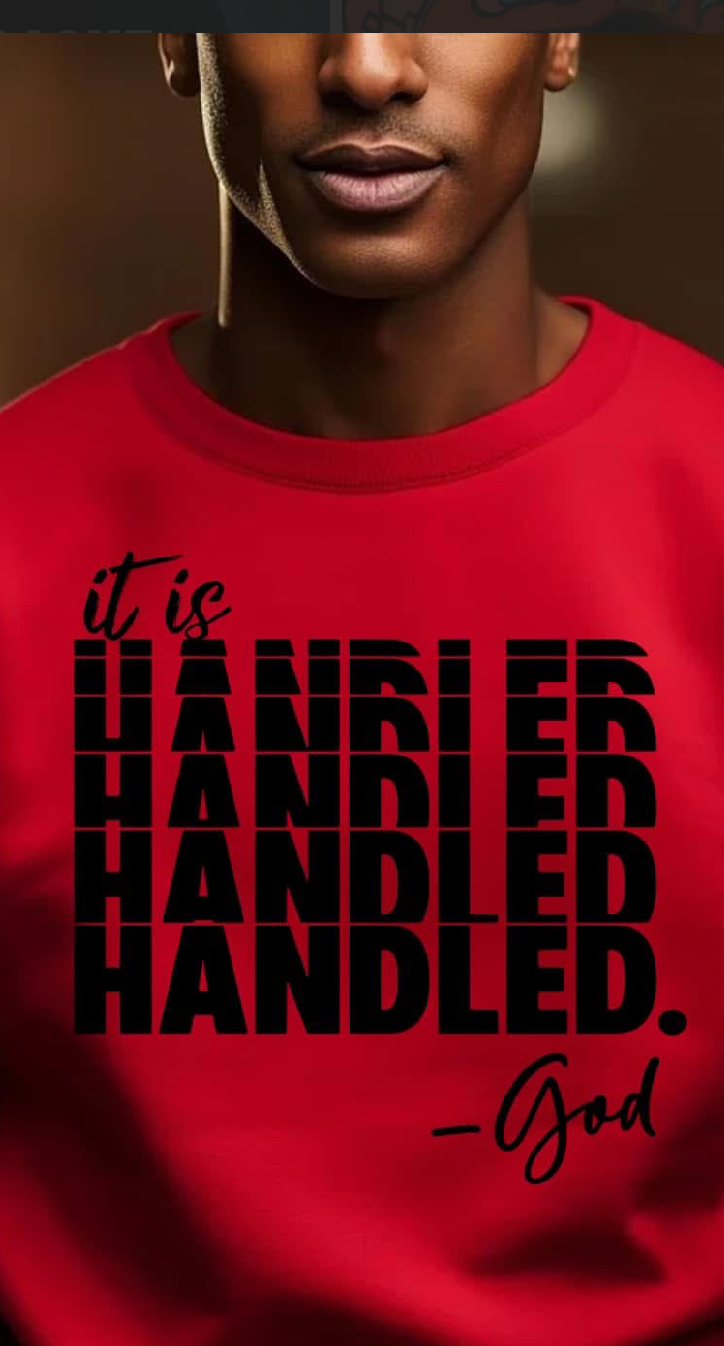 It is HANDLED