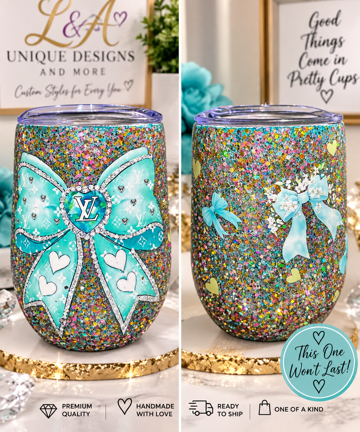 Tiffany Blue LV inspired