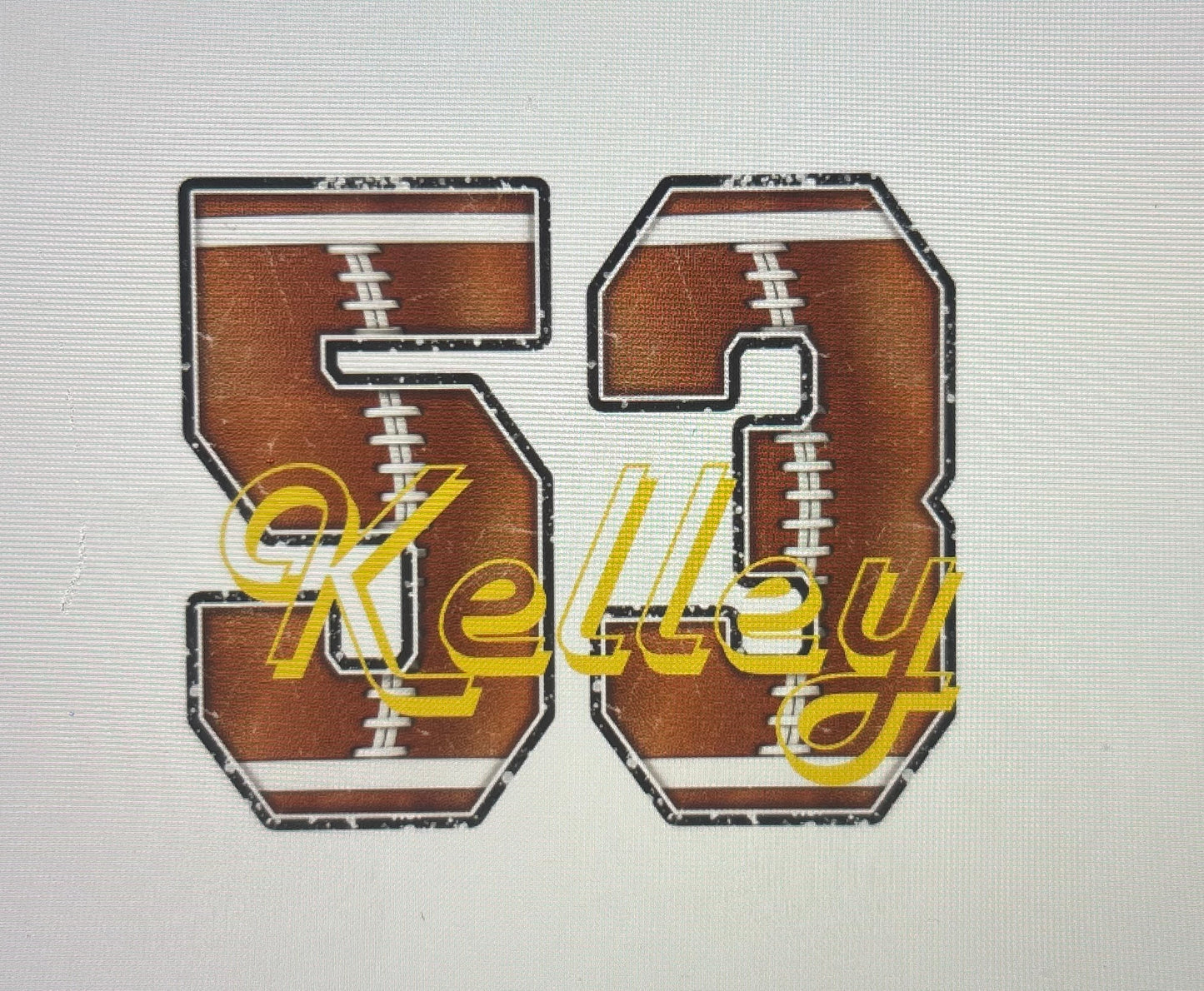 Carroll Bulldogs Football Mama (white)