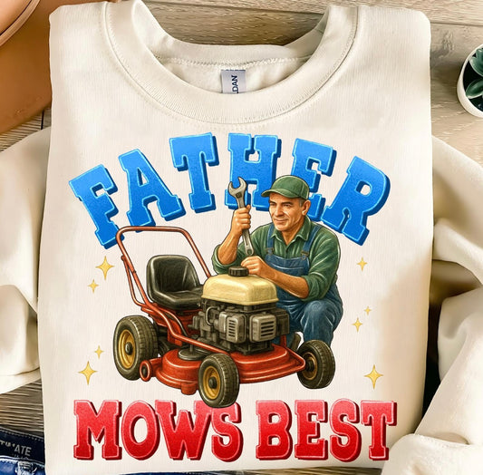 Father Mows Best
