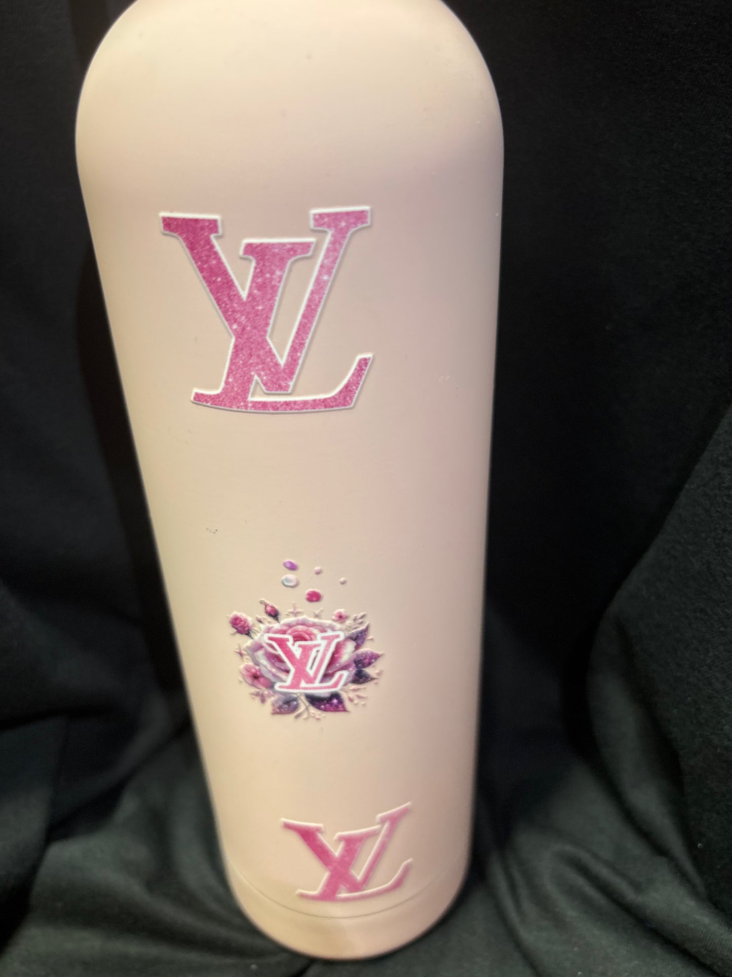 Pink Rose Luxe water bottle